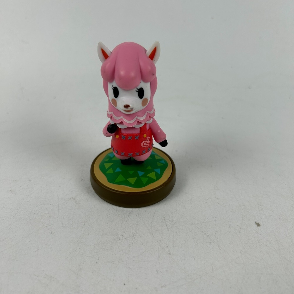 Nintendo NVL-001 Amiibo Character Reese Animal Crossing Series Small Pink Figure